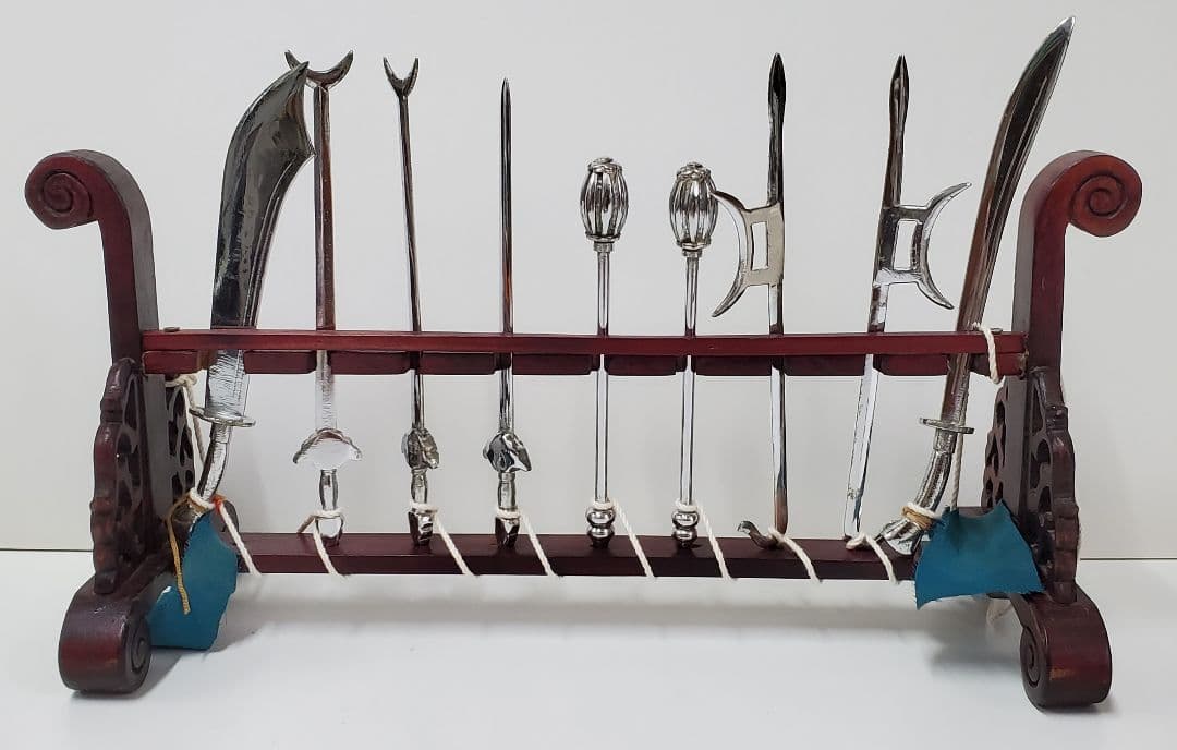 カンフー　武器　ミニチュア　セット