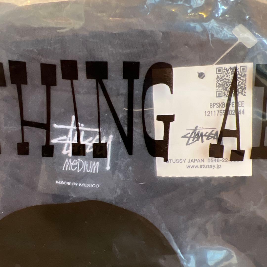 A BATHING APE×stussyコラボTシャツ ブラックM