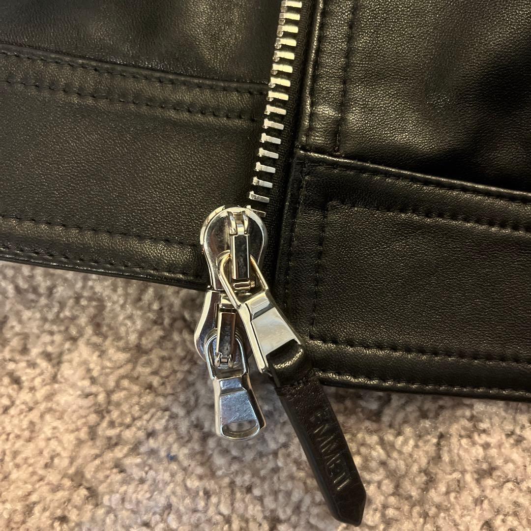 最終値下げ　極美品　EMMETI レザージャケット　MASSIMO 48