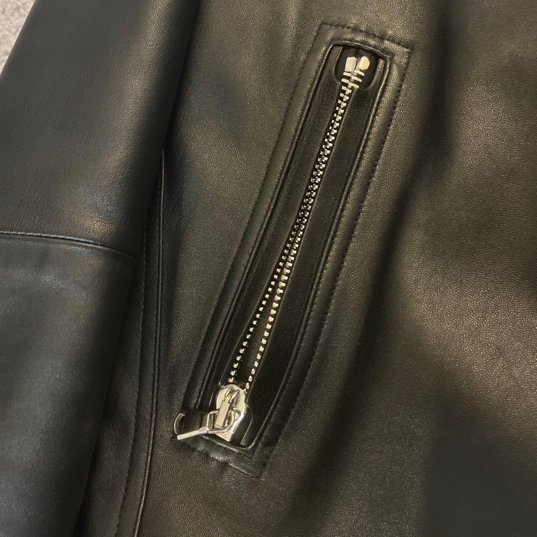 最終値下げ　極美品　EMMETI レザージャケット　MASSIMO 48