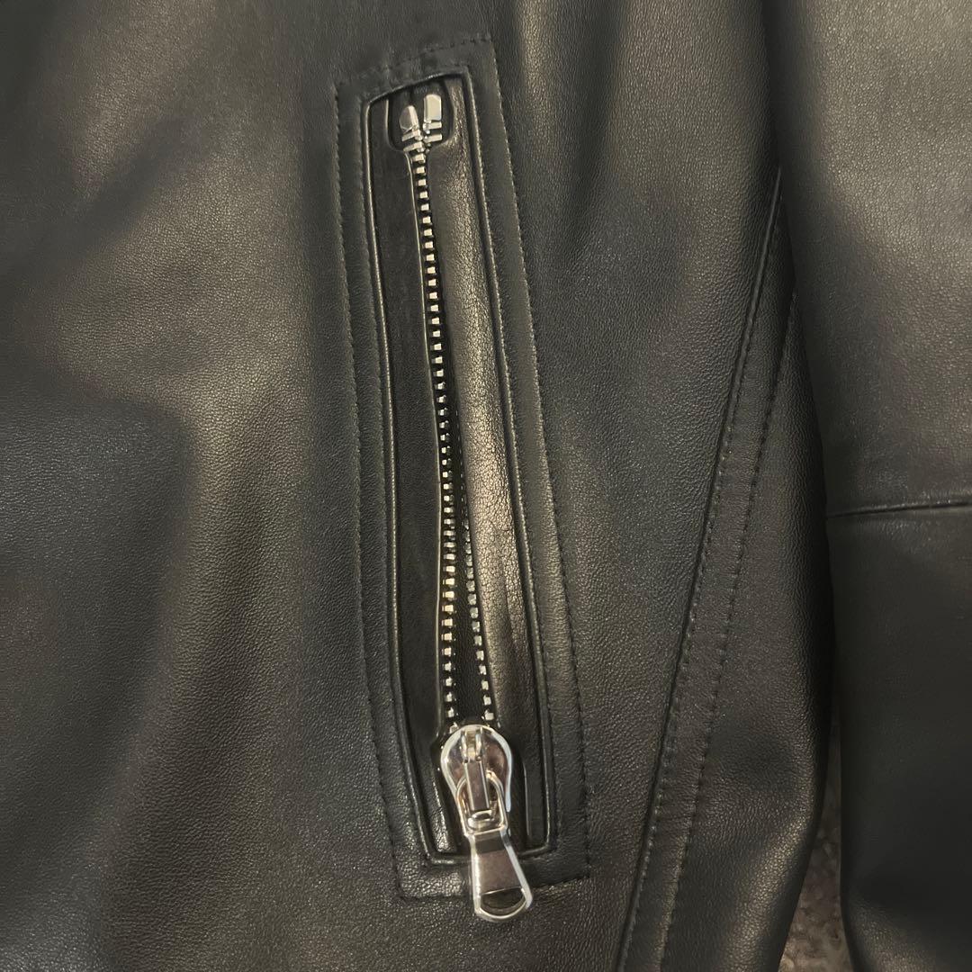 最終値下げ　極美品　EMMETI レザージャケット　MASSIMO 48