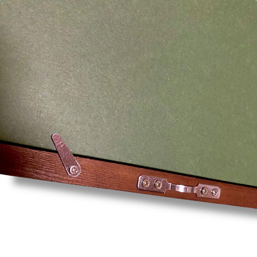 【未使用品】 角丸半紙木製額縁 ダークブラウン 書道 日本画 水墨画