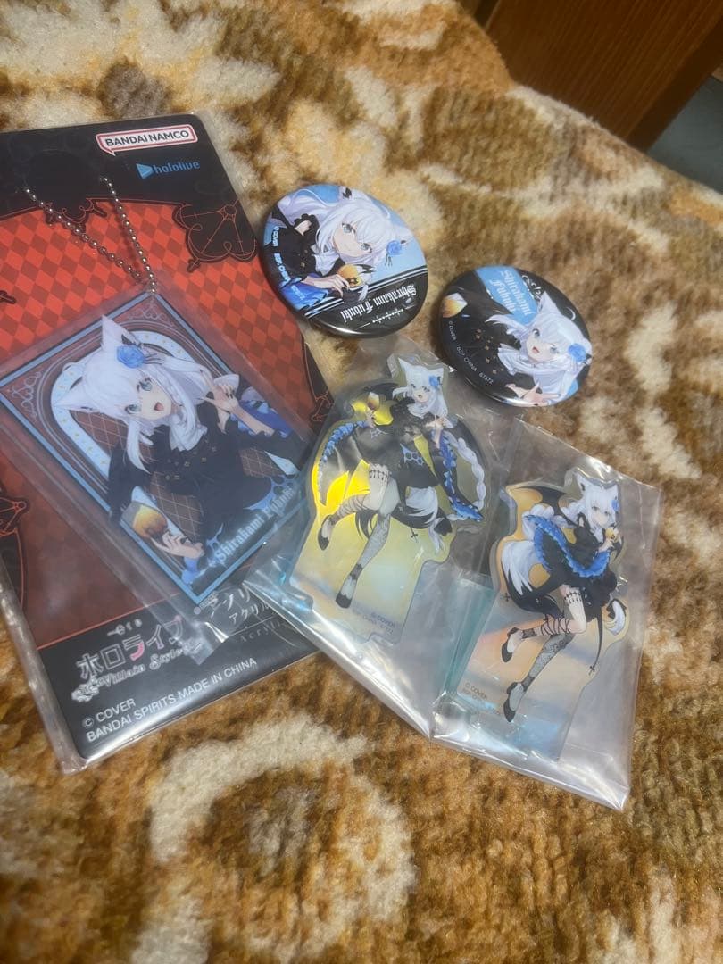 ホロライブ一番くじ　白上フブキ賞 フィギュア おまけ付き