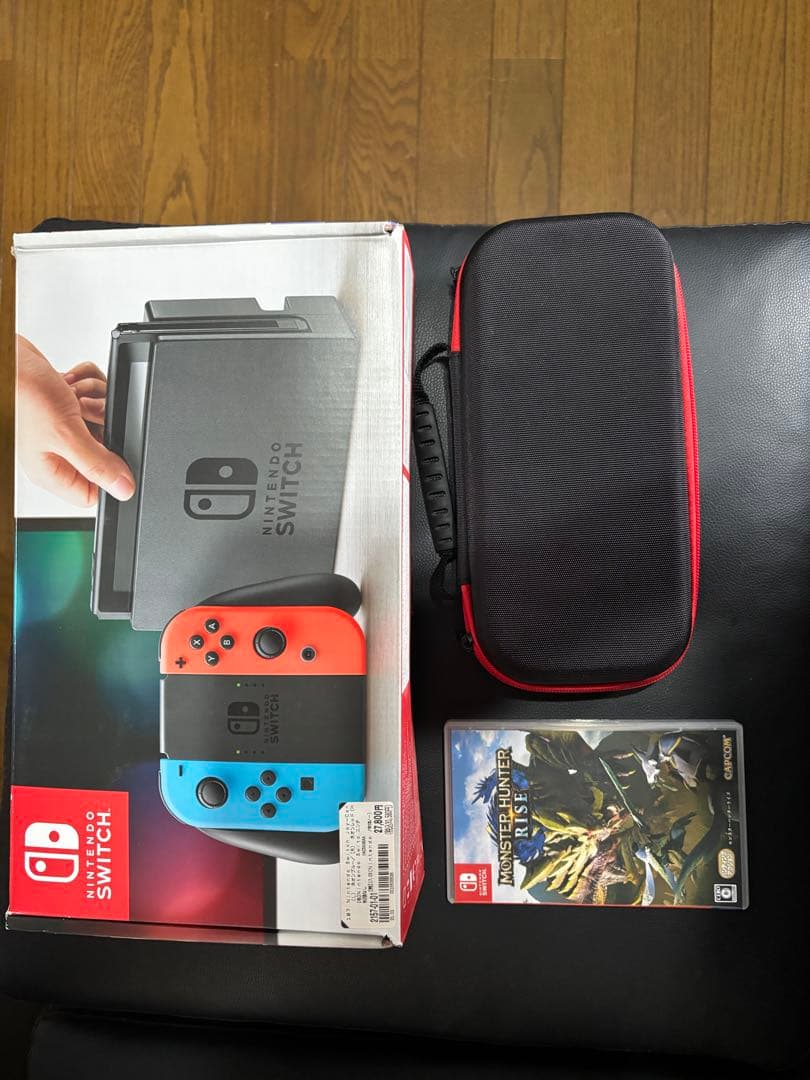 Nintendo Switch ネオンブルー　本体