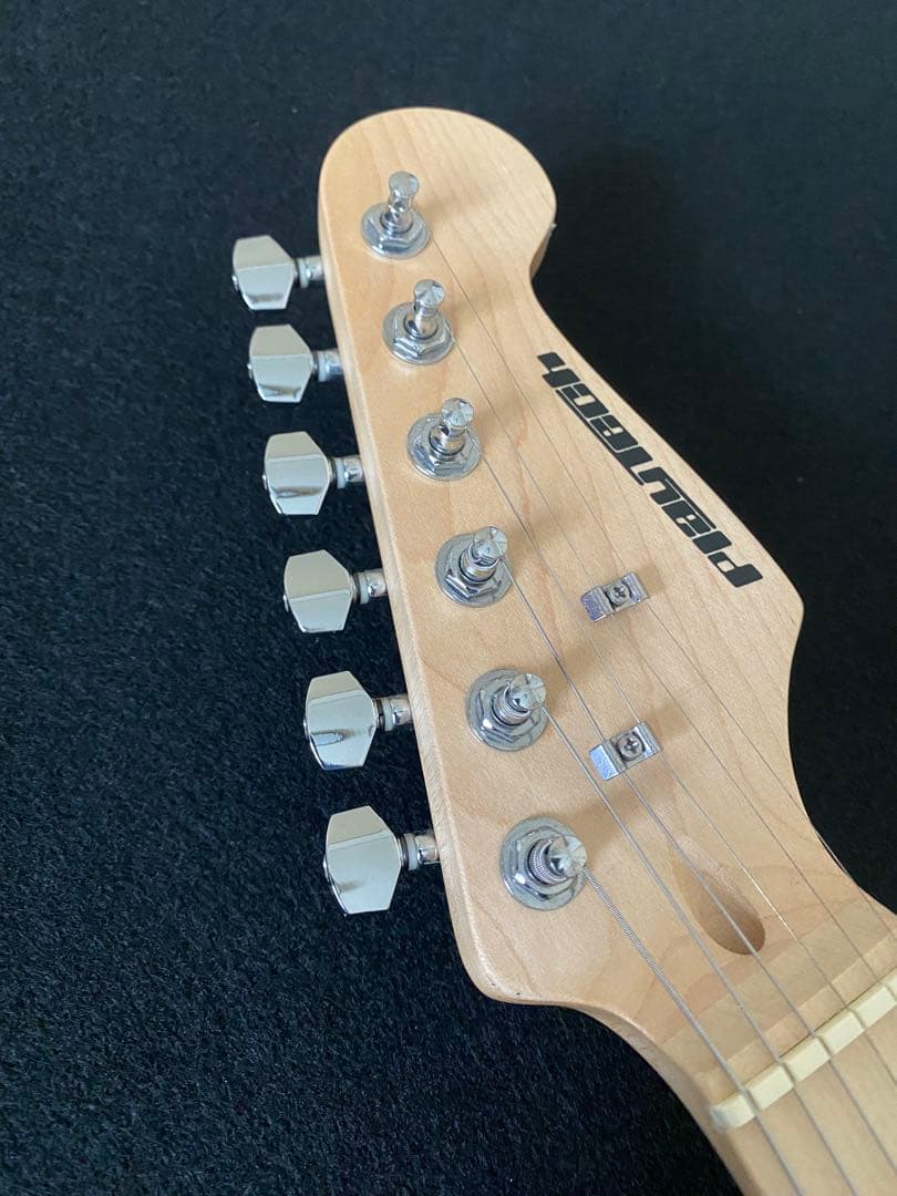 ギター PLAYTECH ST250SSH Maple Sonic Blue