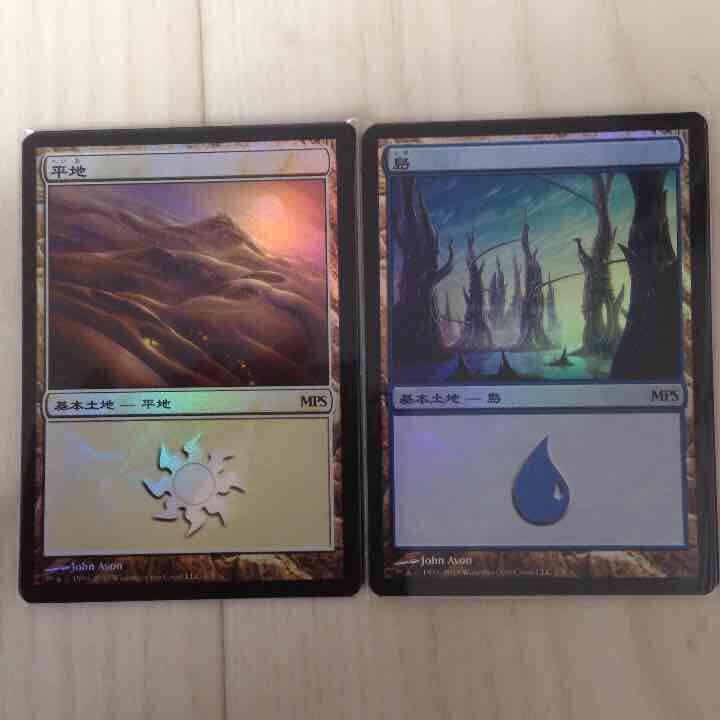 MPS 基本土地Foil 5種各20枚 合計100枚セット