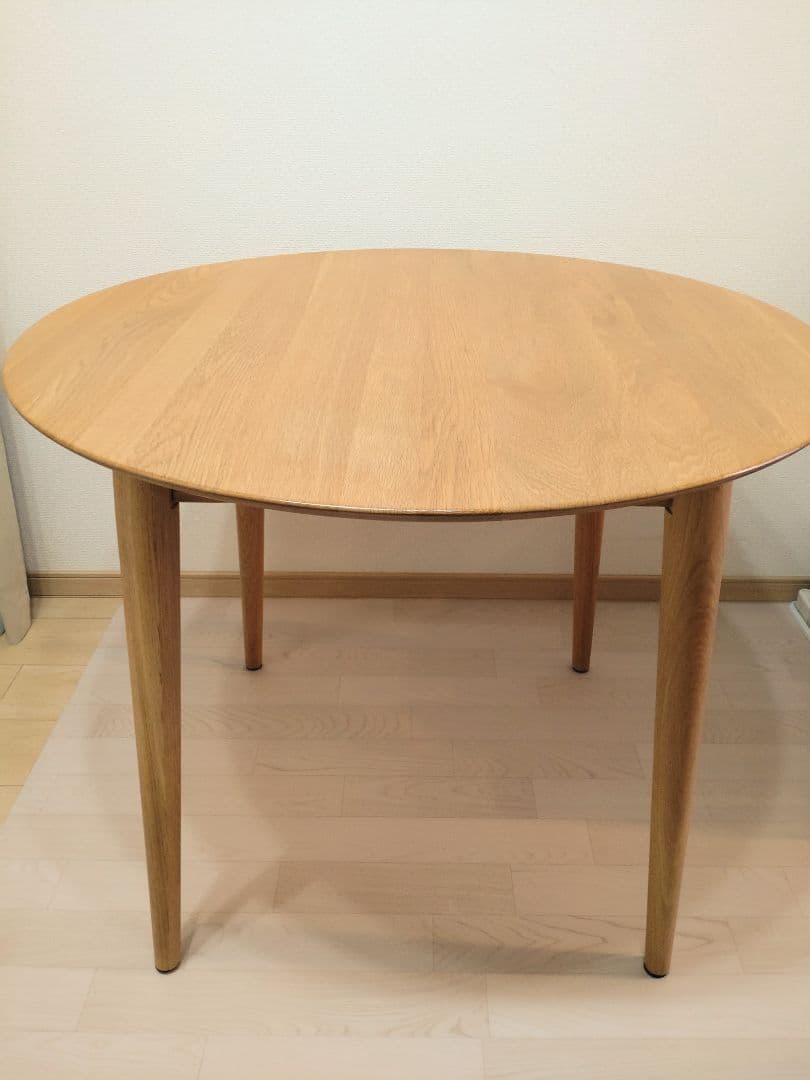 IDC 大塚家具 シネマ 北欧 ダイニングテーブル 90cm 丸テーブル