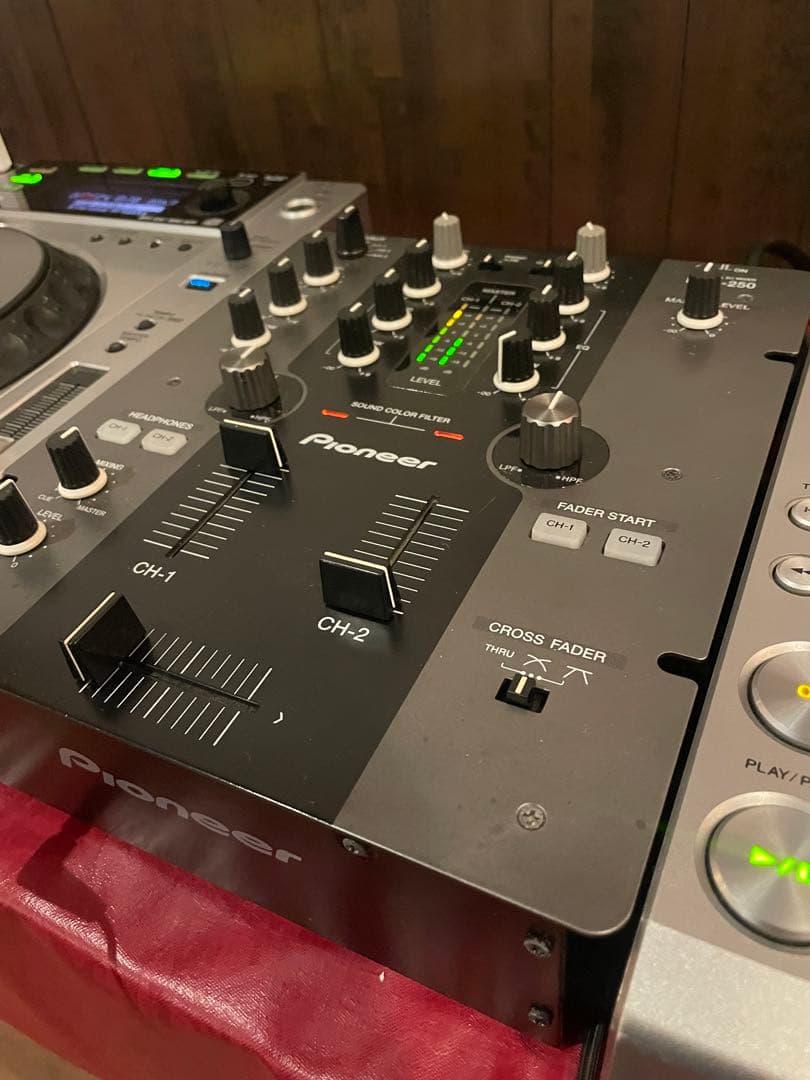 DJ機材 Pioneer CDJ850 X2 DJM-250-K