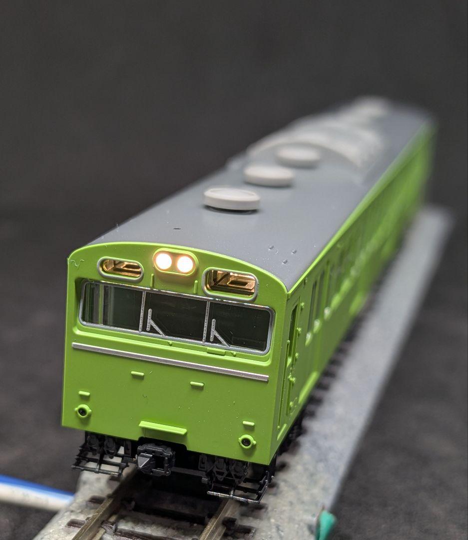 ①バラシ品 TOMIX 103系 ウグイス ２両セット