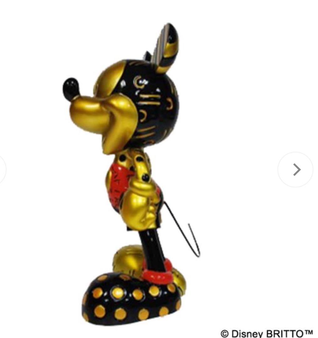 【世界2千個限定】DISNEY×BRITTO ミッキースタチュー 2個セット