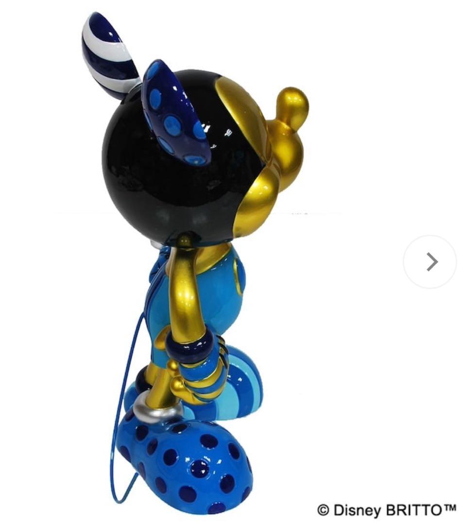 【世界2千個限定】DISNEY×BRITTO ミッキースタチュー 2個セット