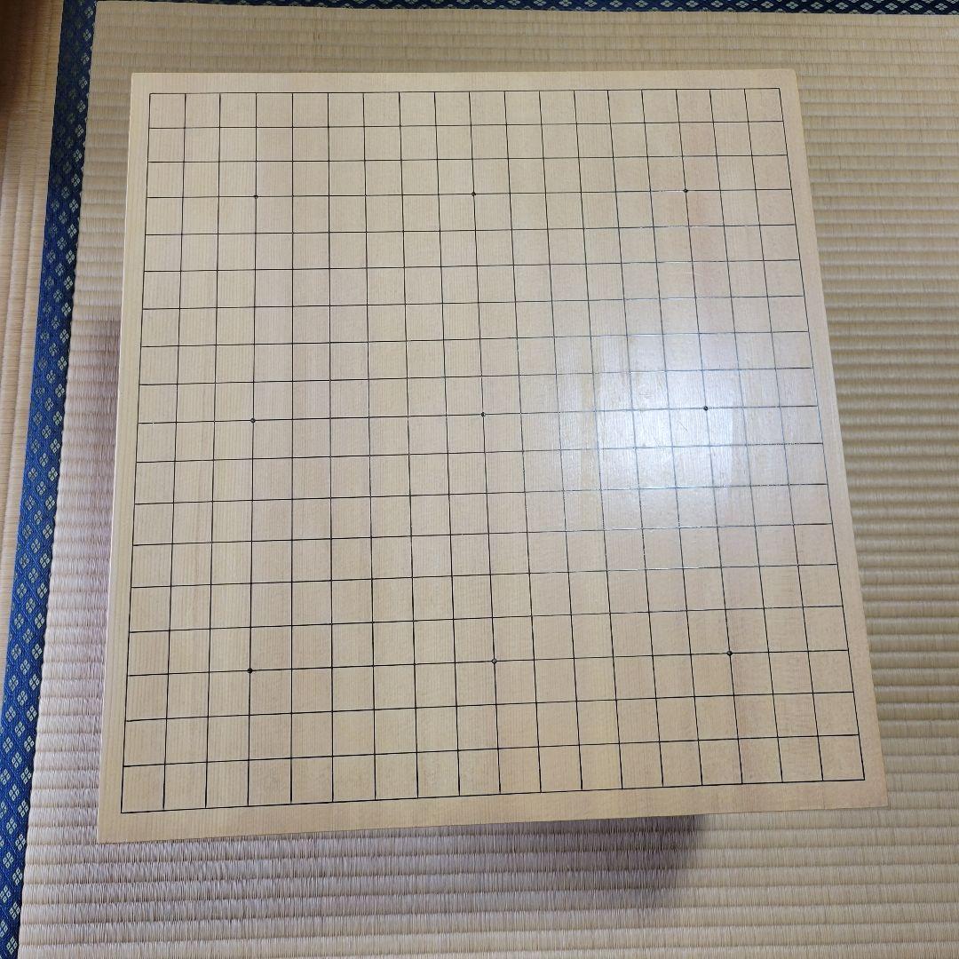 あやか#プロフ必読!!　碁盤　新榧6寸極上碁盤　ほぼ未使用品