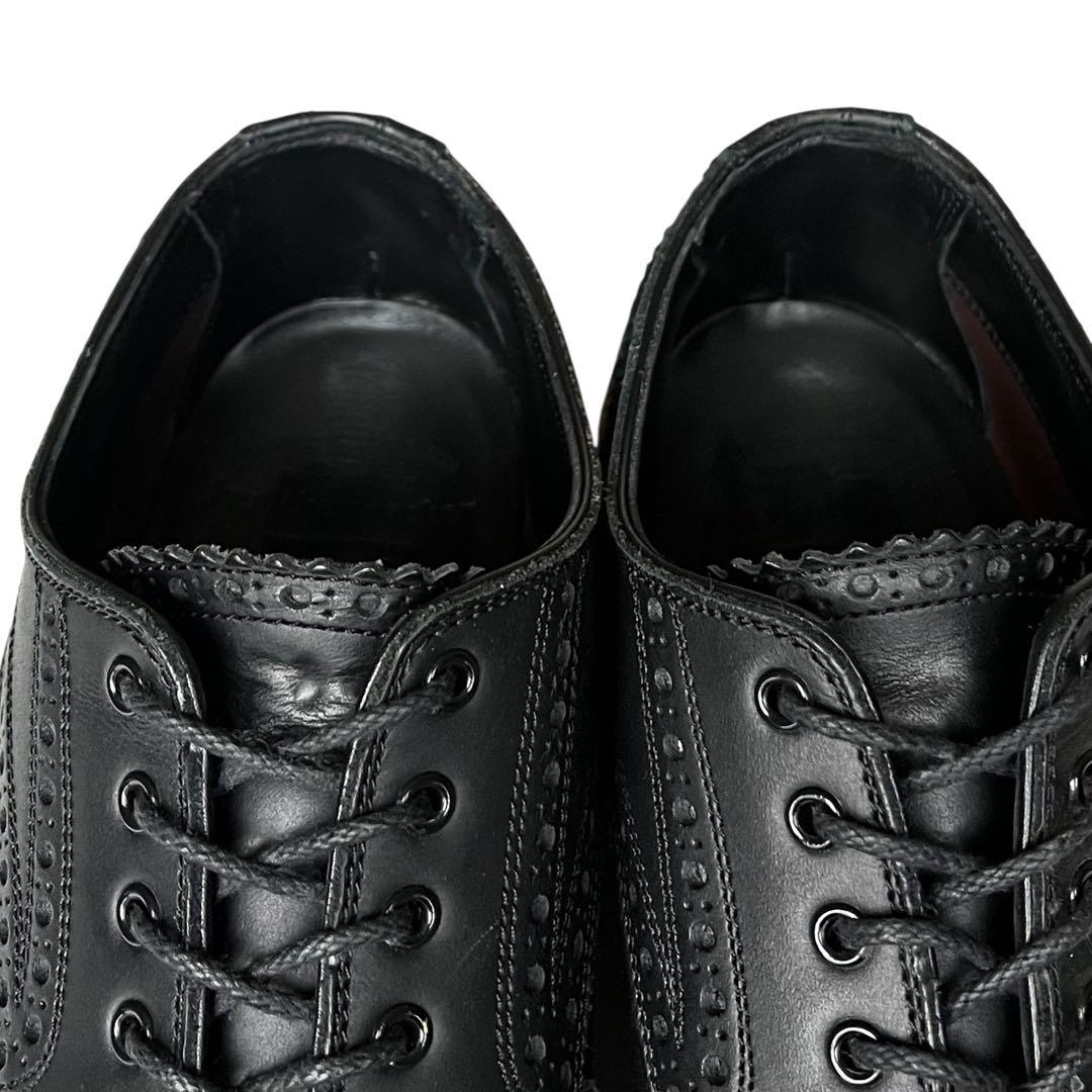 美品 フットザコーチャー 7 MENDELL レザー メダリオン vibram