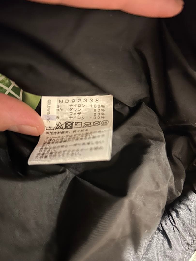 新品未使用！　今期品　ノースフェイス　ヌプシベスト　ダウン　Mサイズ