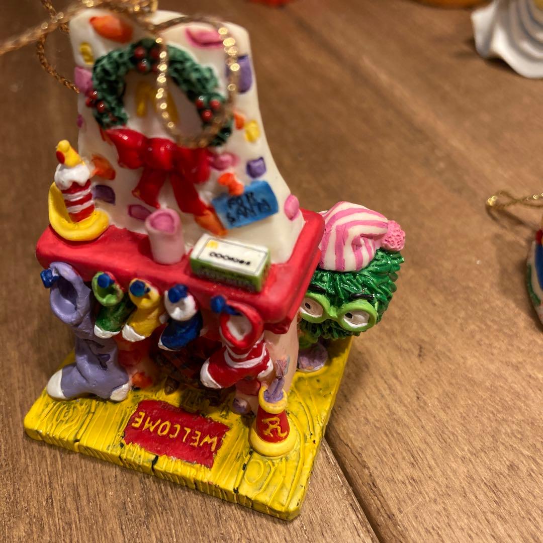 ビンテージ　マクドナルド オーナメントセット ナゲットバディーズフライガイガール