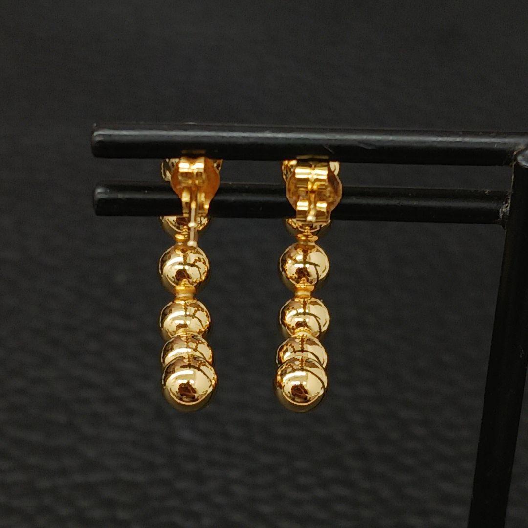 (B122407) K18 YG ピアス アクセサリー