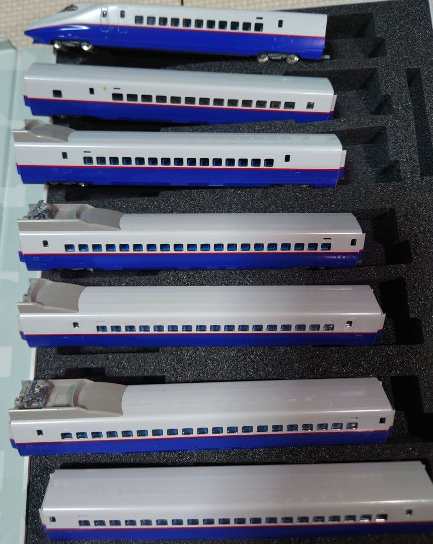 【全車両室内灯装備】TOMIX　92075　JR E2系　新幹線(増結B)セット