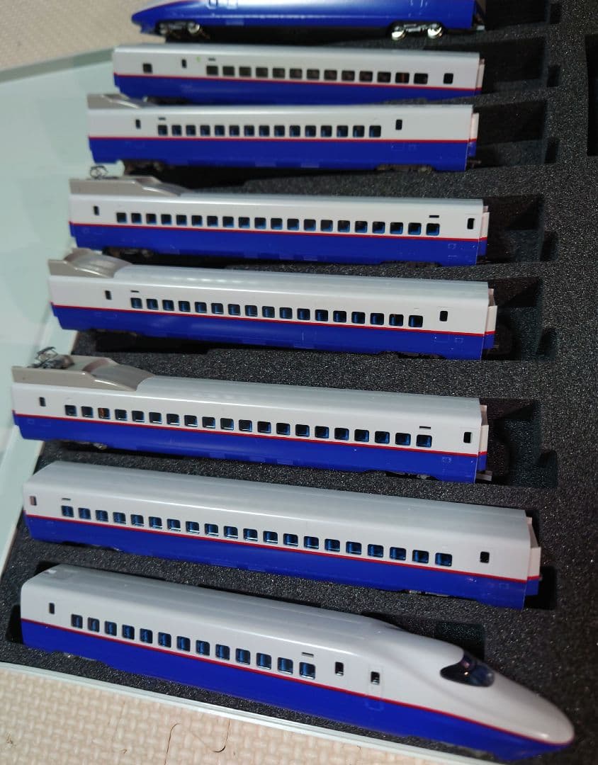 【全車両室内灯装備】TOMIX　92075　JR E2系　新幹線(増結B)セット