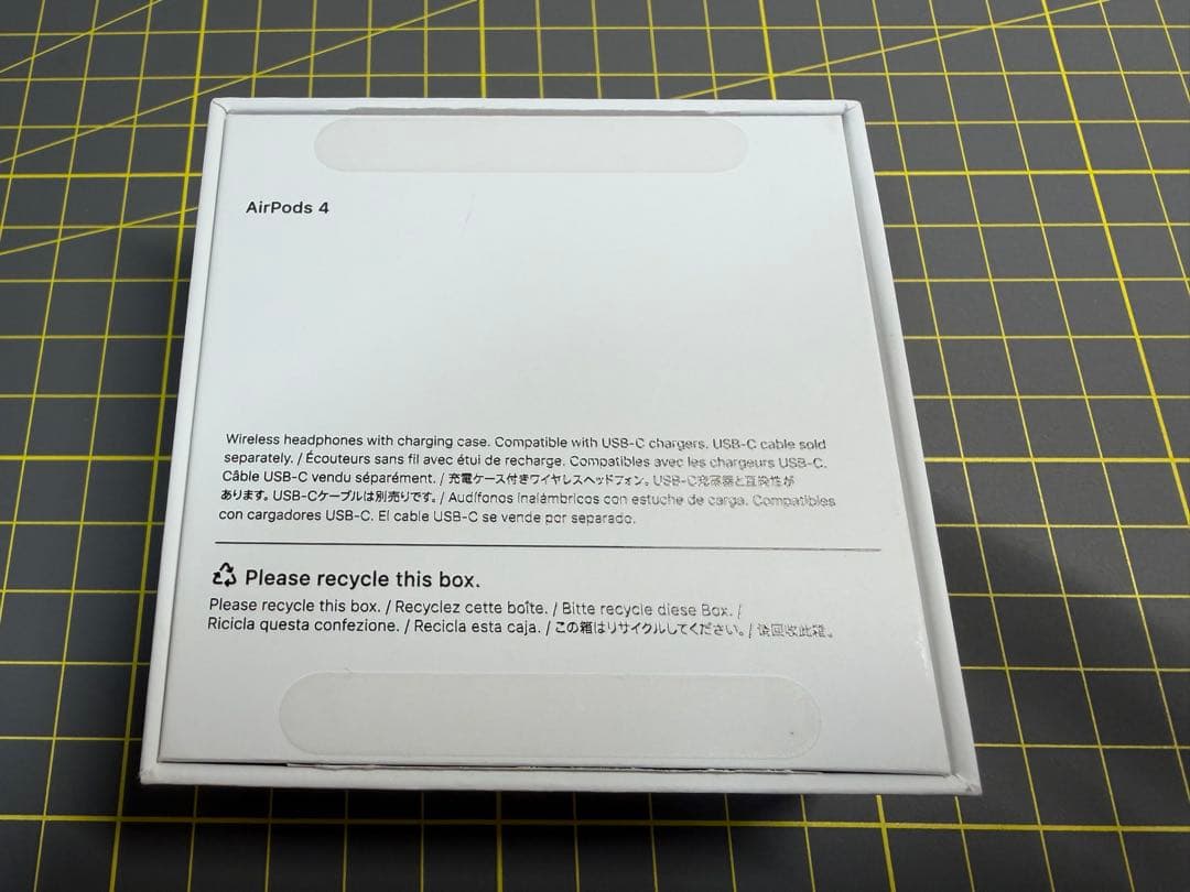 AirPods 4 MXP63J/A Apple Storeにて12/15購入