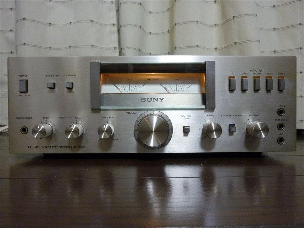 SONY ソニー プリメインアンプ TA-515 修理済 全機能動作 超美品