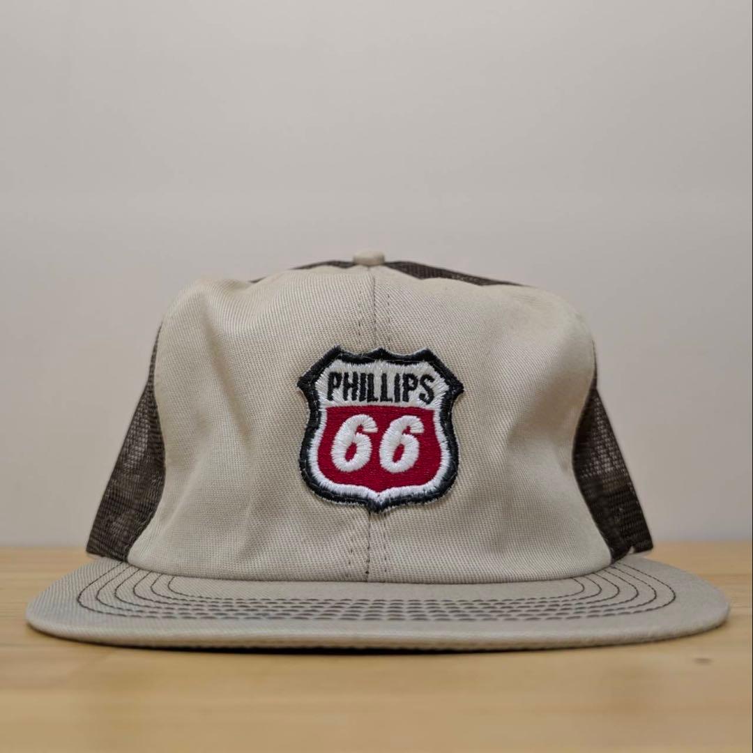 USA製70s PHILLIPS 66 キャップ 企業ロゴ