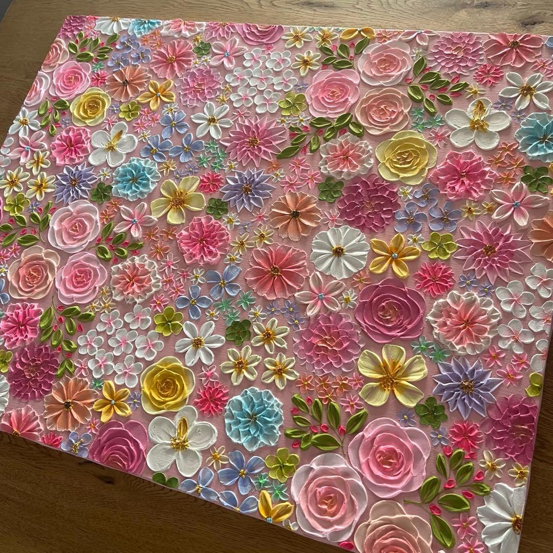 テクスチャーアート ボタニカル 大型絵画 壁掛けアートアートパネル 大きなアート