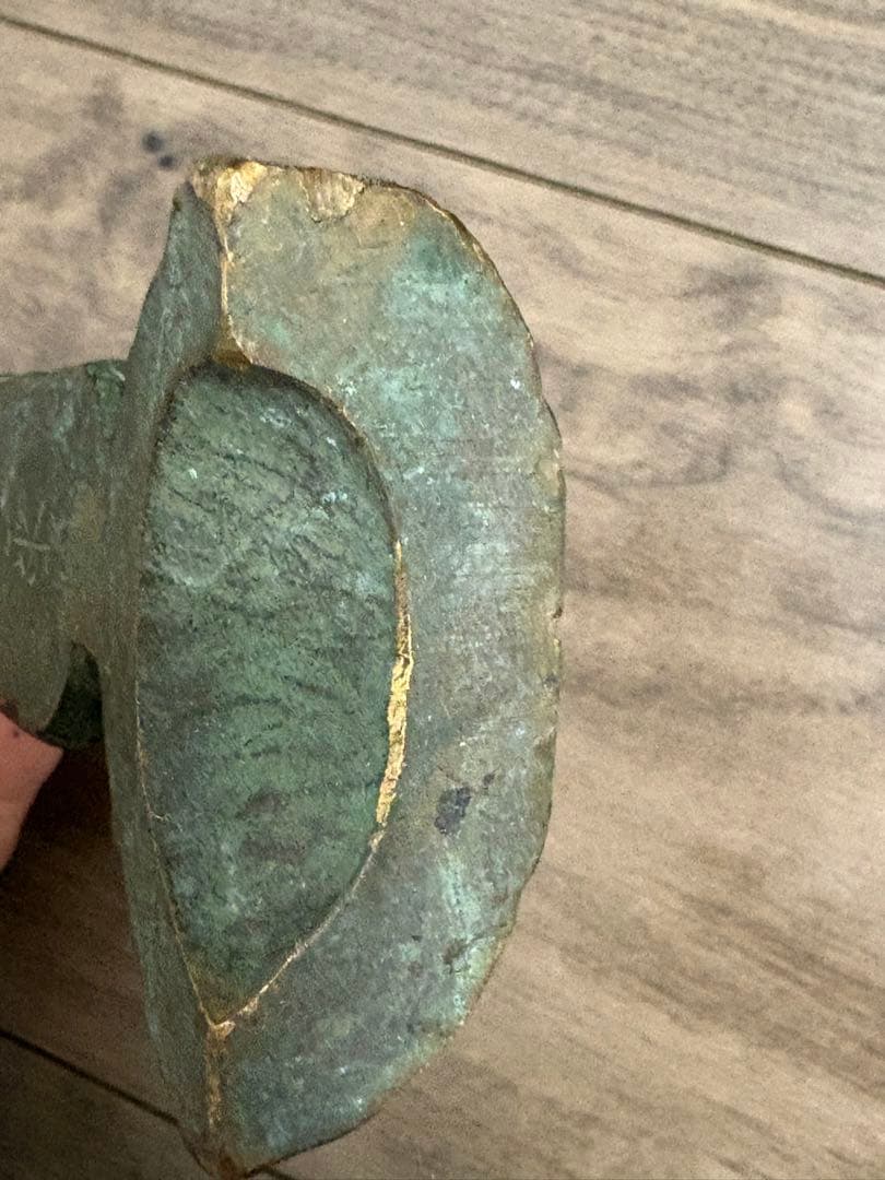 真如苑　十一面觀世音菩薩（伊藤真乘作）古董品，稀少物，古铜製