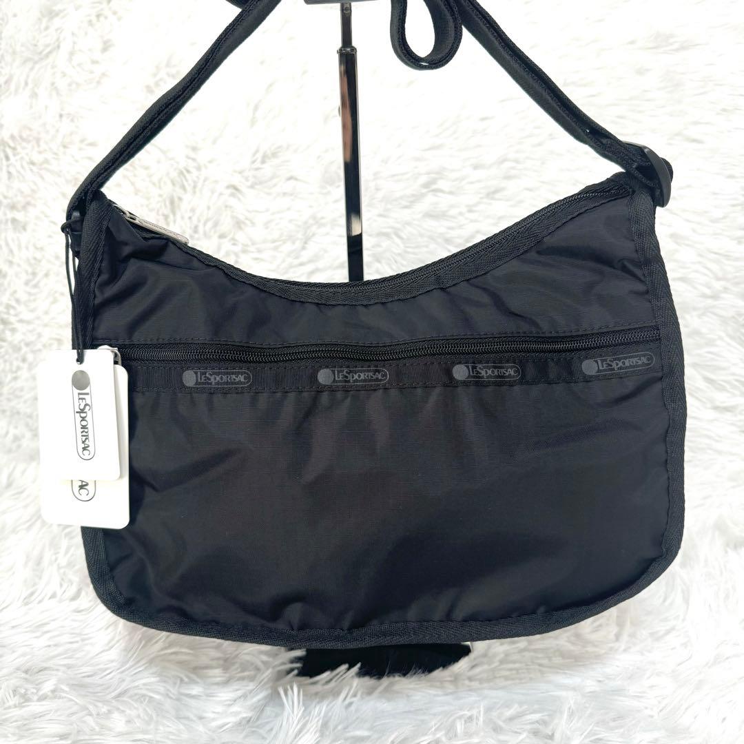 新品未使用 LeSportsac CLASSIC HOBO リサイクルドブラック