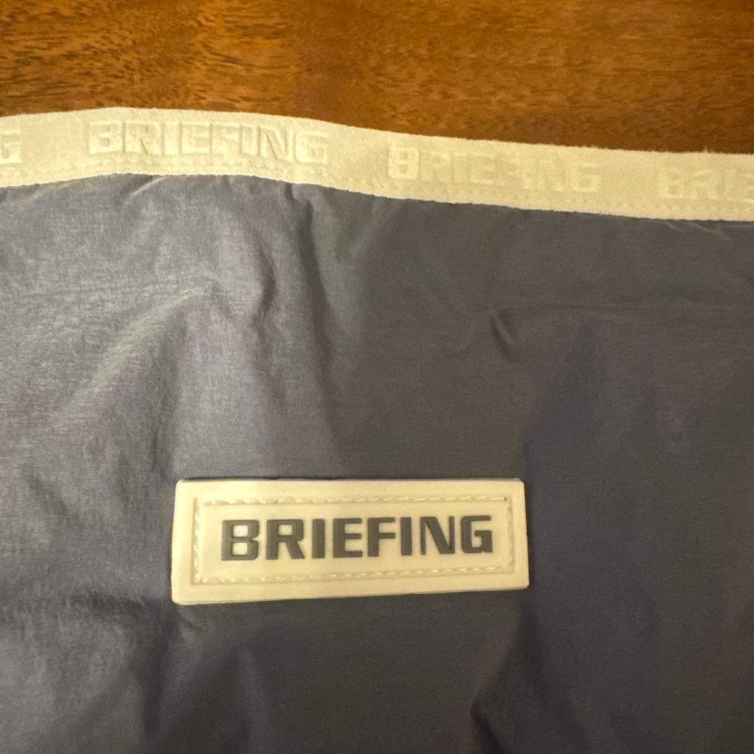 ⭐️美品BRIEFING グレーレッグウォーマー ジッパー付き