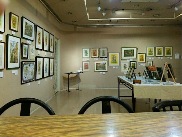 【原画】『種を蒔くカドゥケウス』（猫　植物　パステル画）