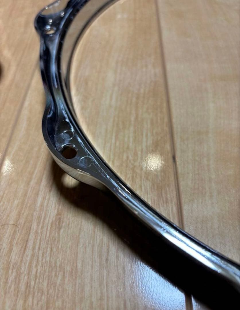 ソナーSONORスネアドラム用 ダイキャストフープ 14\" トップ　ボトム