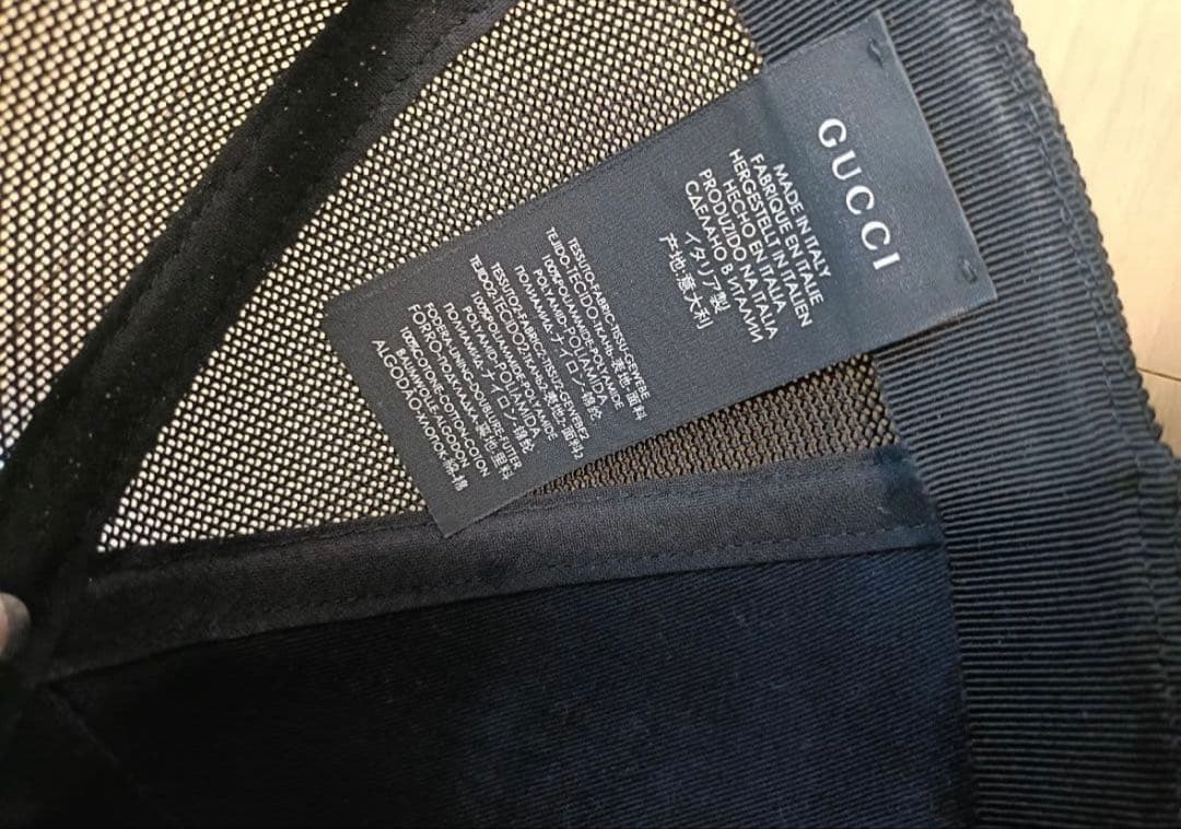 GUCCI グッチ　サイズ XL ベースボールキャップ GG