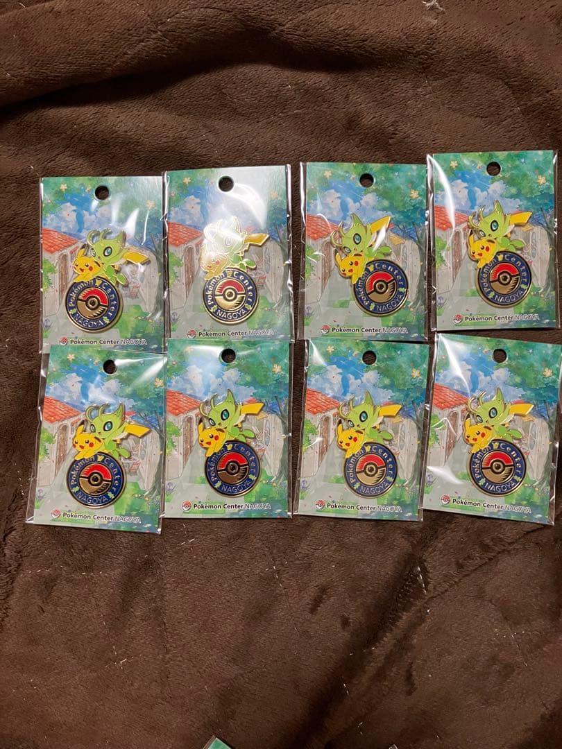 ポケモンセンター　ロゴピンズ　ナゴヤ　8個