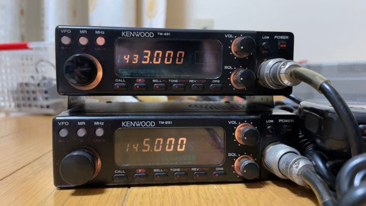 KENWOOD TM-231 TM-431 2台セット