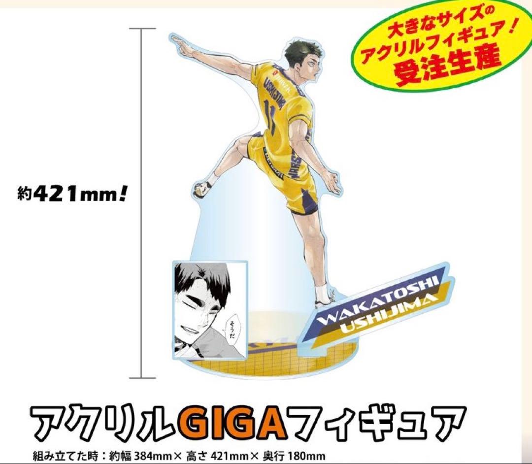ハイキュー 牛島若利 アクリルGIGフィギュア アクスタ