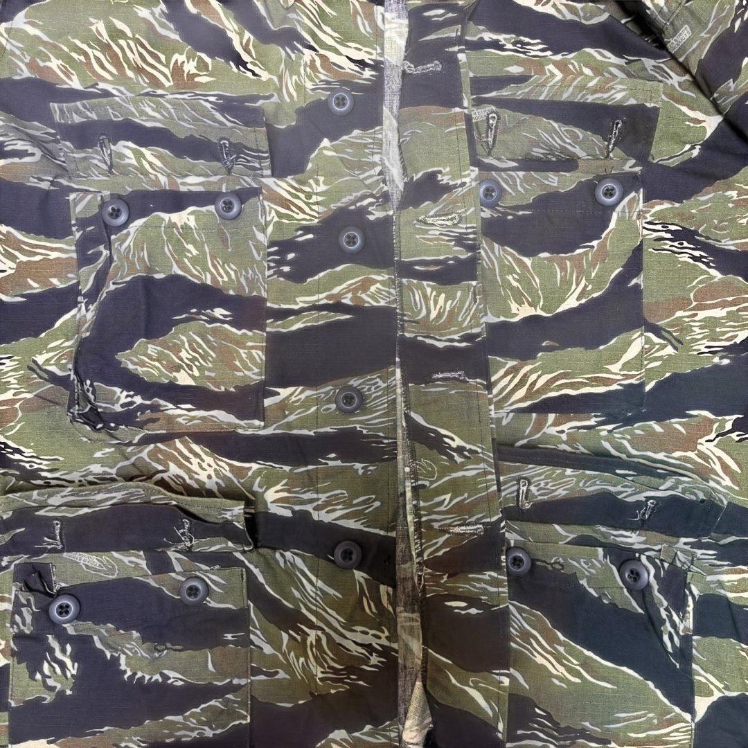 TRU-SPEC 迷彩ジャケット（タイガーストライプパターン）　サイズＬ