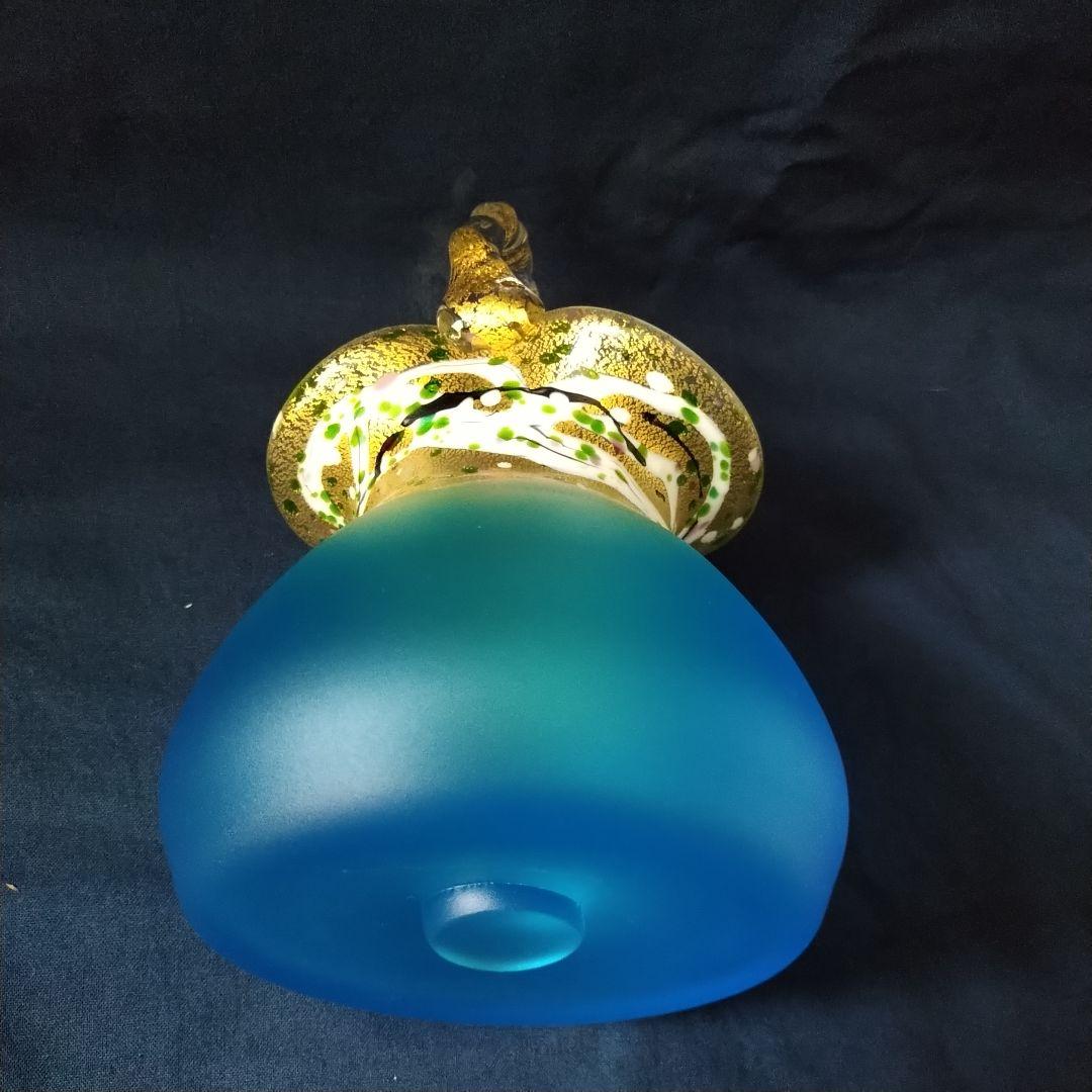 ✤硝子工芸家・現代の名工【黒木国昭】✤『手吹ガラス花器』✤