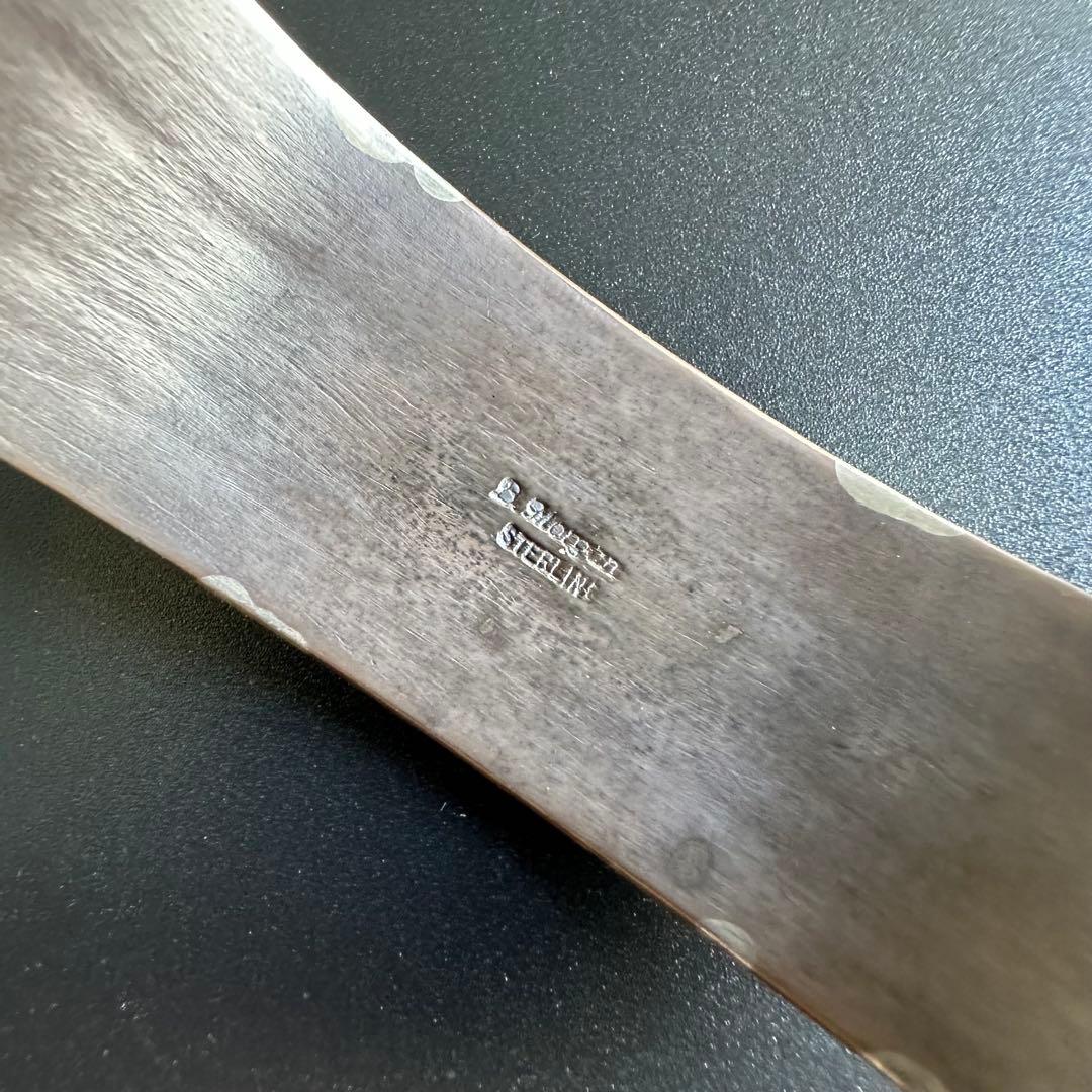 Navajo Bruce Morgan Sterling バングル　2.1cm幅