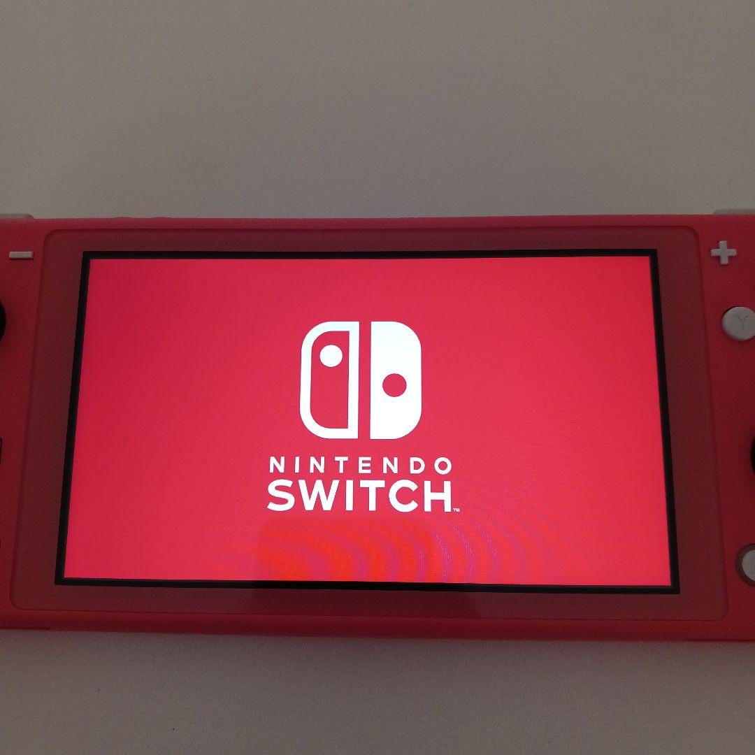 Nintendo Switch Lite ピンク 本体　充電器付き