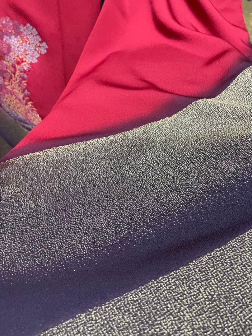 本日限定価格！振袖 フルセット 山本寛斎 成人式 赤