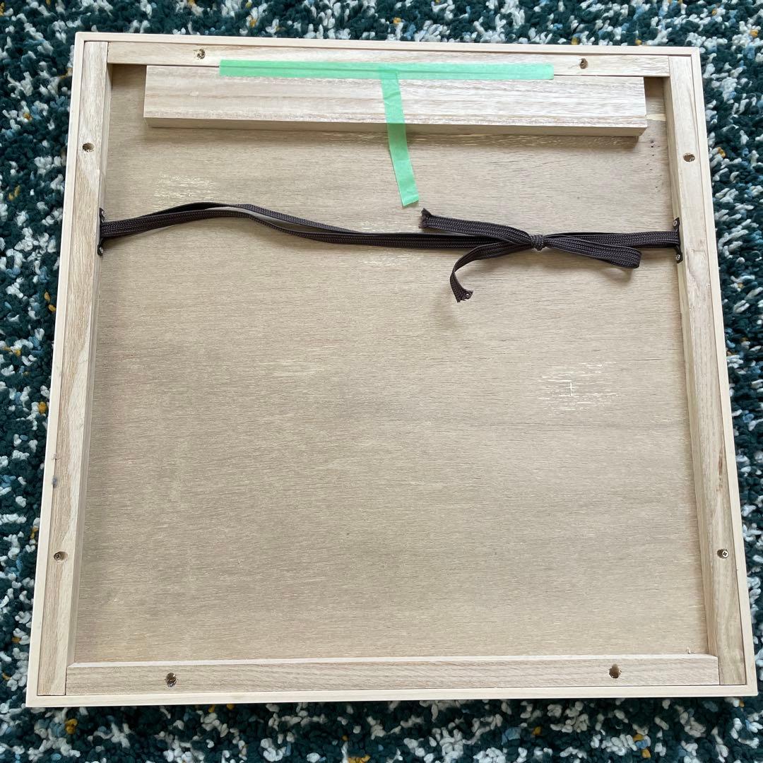 川久保ジョイ 写真 額装済 約42x42cm サイン入りシール ED7