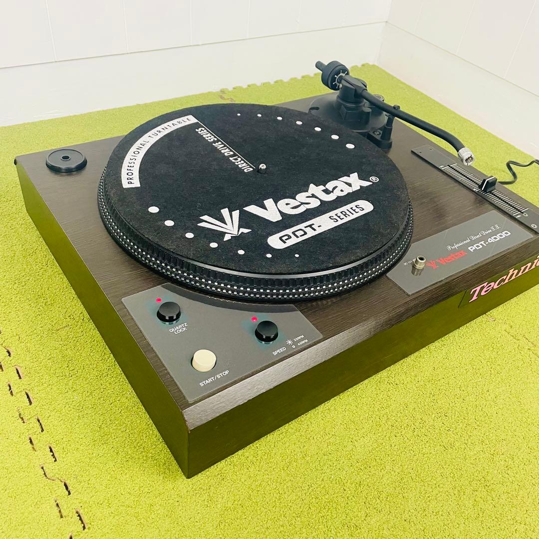 Vestax PDT-4000 ターンテーブル　レコードプレーヤー