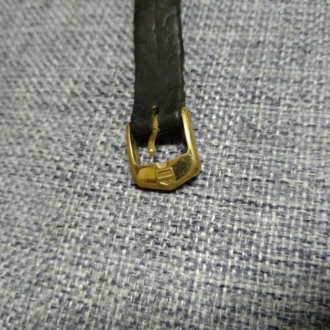 TAG Heuer、ゴールド ブラック レザーベルト時計です(๑•̀ㅂ•́)و✧