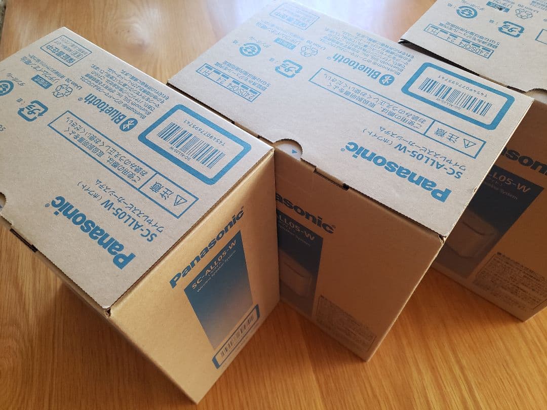 Panasonic SC-ALL05-W 防水ワイヤレススピーカー 3個