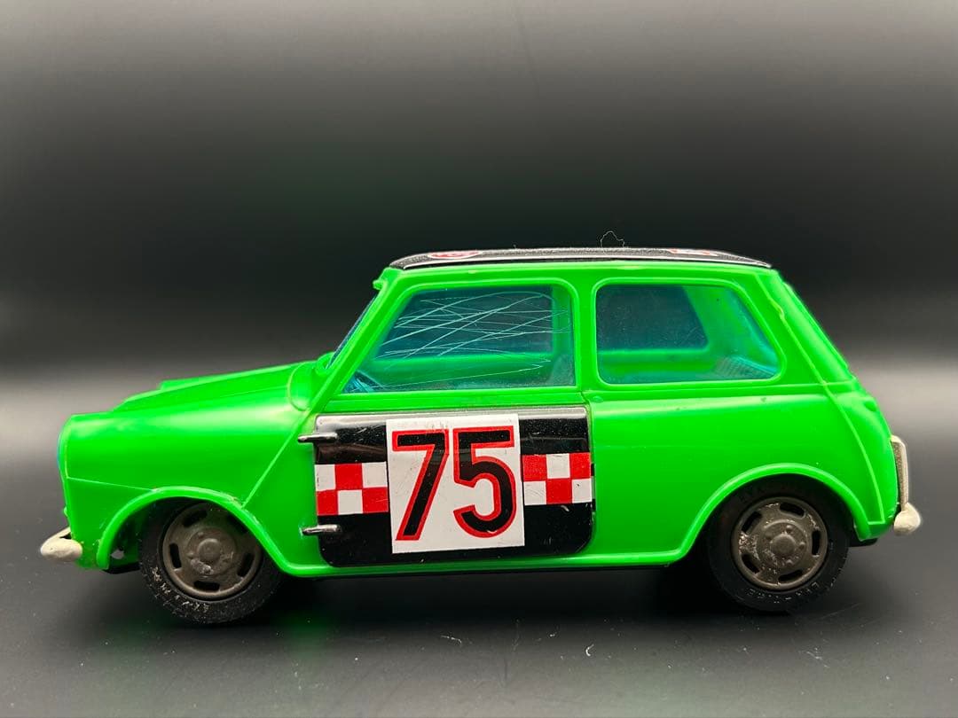 日本製 DAIYA ブリキ　ミニクーパー　警視庁ミニパト　ヴィンテージミニカー