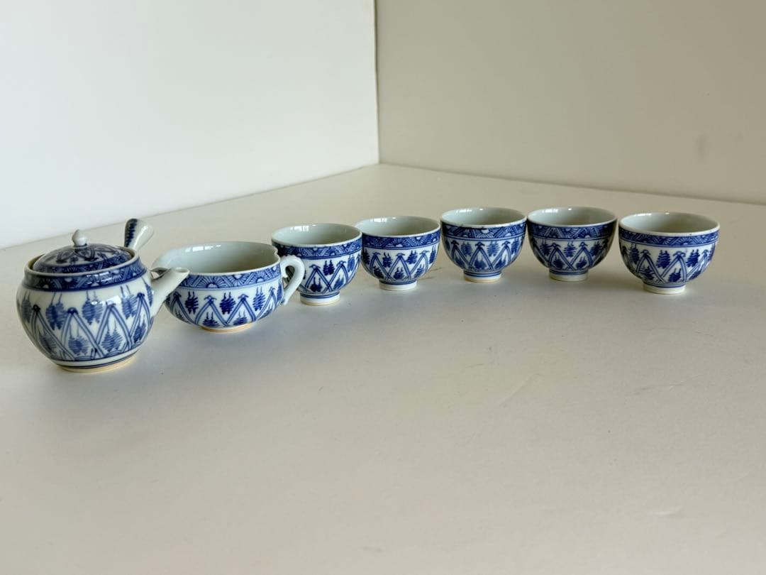 五良大甫呉祥瑞造茶器 まとめて 7点 煎茶碗 急須 湯冷まし 在銘 煎茶道具
