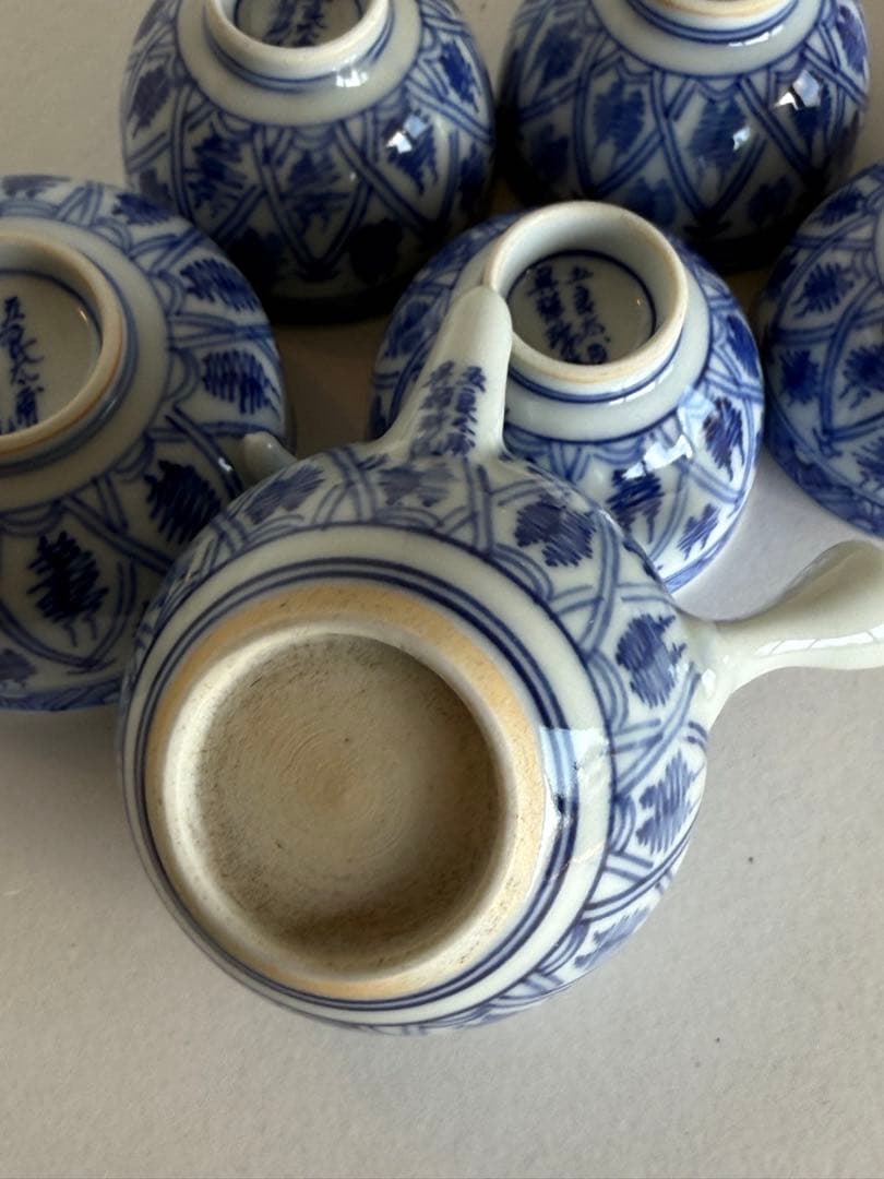 五良大甫呉祥瑞造茶器 まとめて 7点 煎茶碗 急須 湯冷まし 在銘 煎茶道具