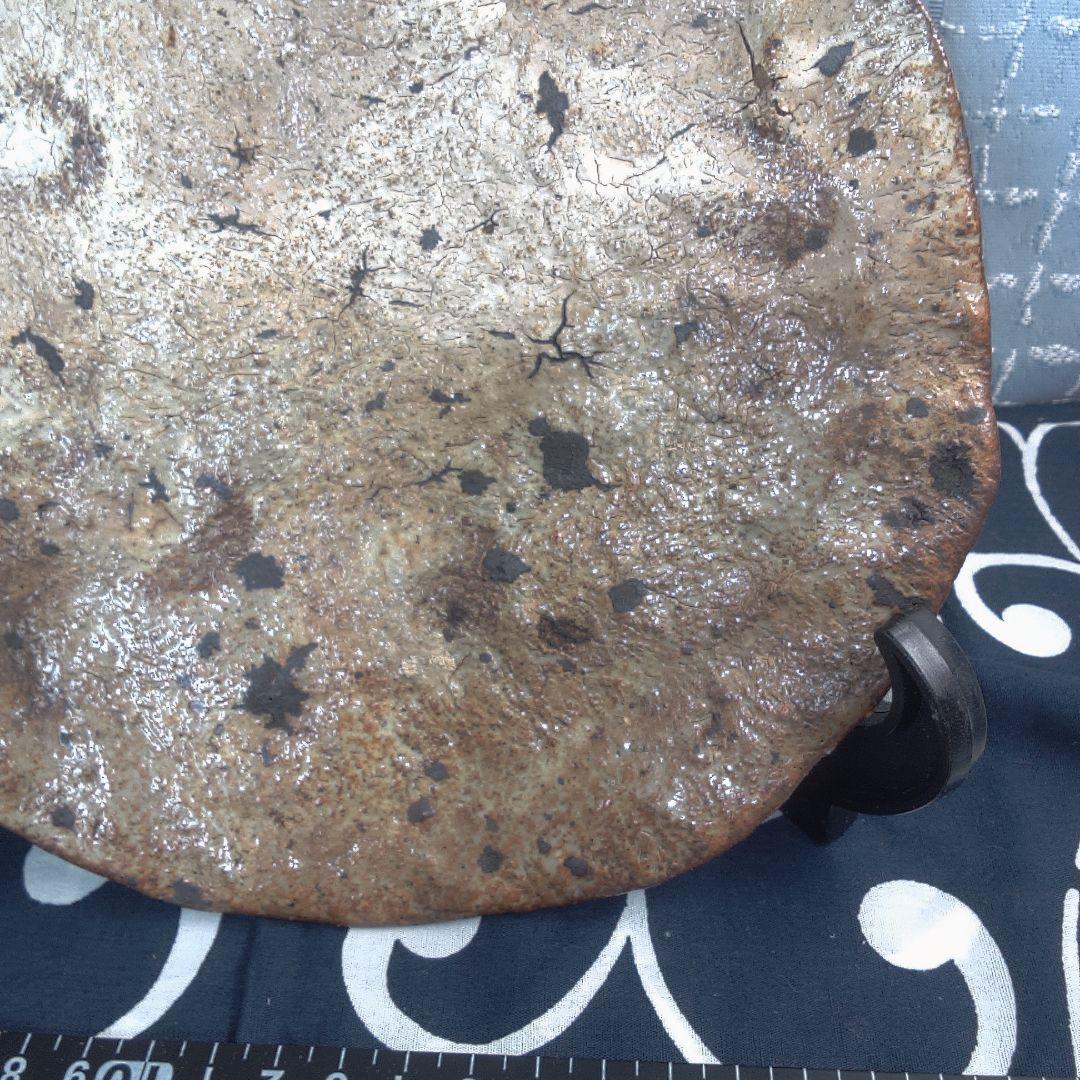 骨董２ 粉引？ ふせん部欠けあります