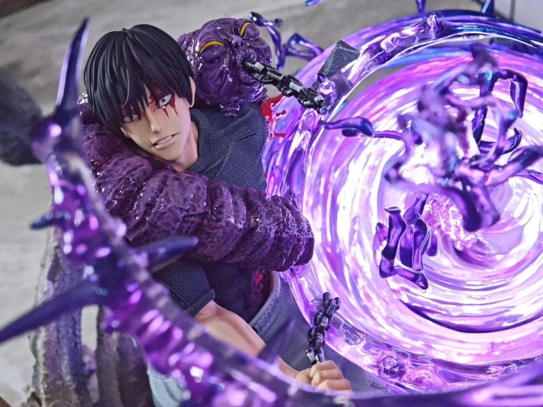 呪術廻戦 ごじょう さとるvsふしぐろ じんじ 1/6 樹脂 彫刻 フィギュア