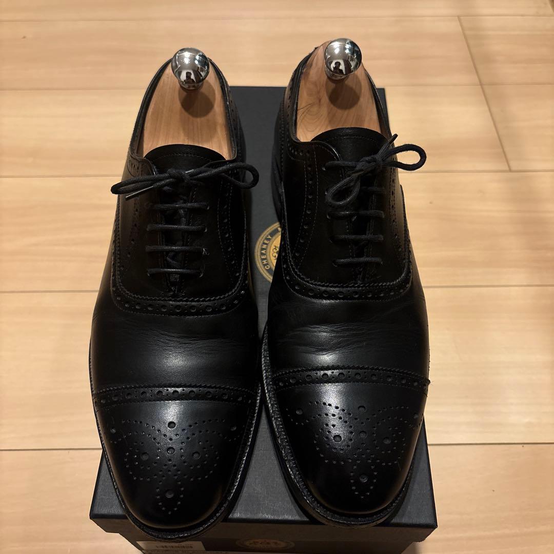 ジョセフチーニーアンドサンズ フランシス8 黒